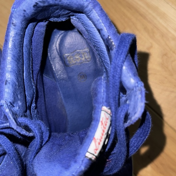 Ash Bowie wedge sneakers in royal blue, in excellent condition - Picture 5 of 5